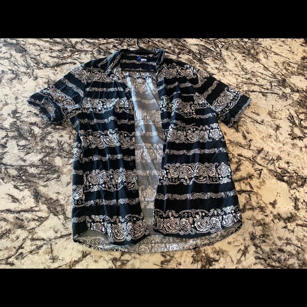 H&M bandana print shirt